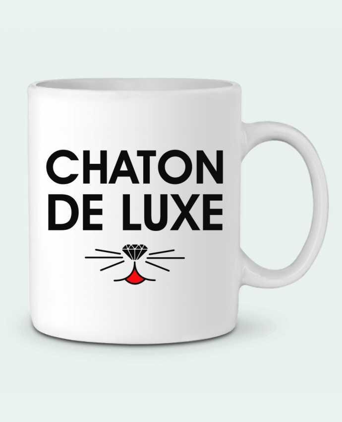 Ceramic Mug Chaton de luxe by tunetoo