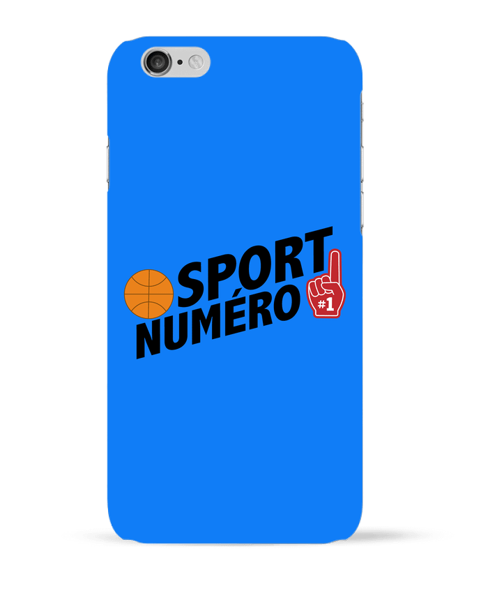 Case 3D iPhone 6 Sport numéro 1 Basket by tunetoo