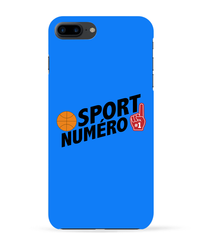 Case 3D iPhone 7+ Sport numéro 1 Basket by tunetoo