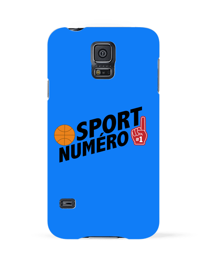 Coque Samsung Galaxy S5 Sport numéro 1 Basket par tunetoo