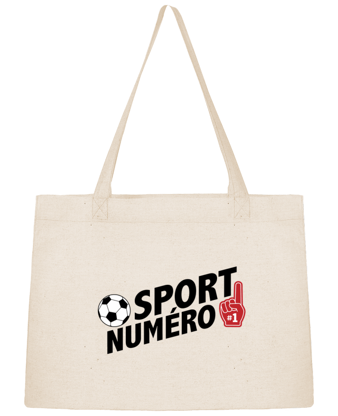 Sac Shopping Sport numéro 1 Football par tunetoo