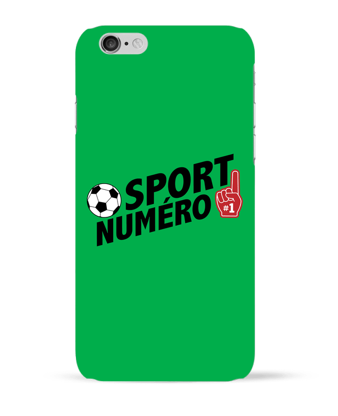 Coque iPhone 6 Sport numéro 1 Football par tunetoo