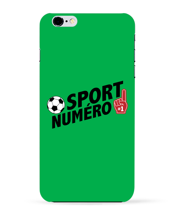 Carcasa Iphone 6+ Sport numéro 1 Football de tunetoo