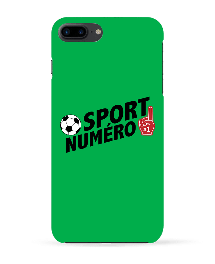 Coque iPhone 7 + Sport numéro 1 Football par tunetoo