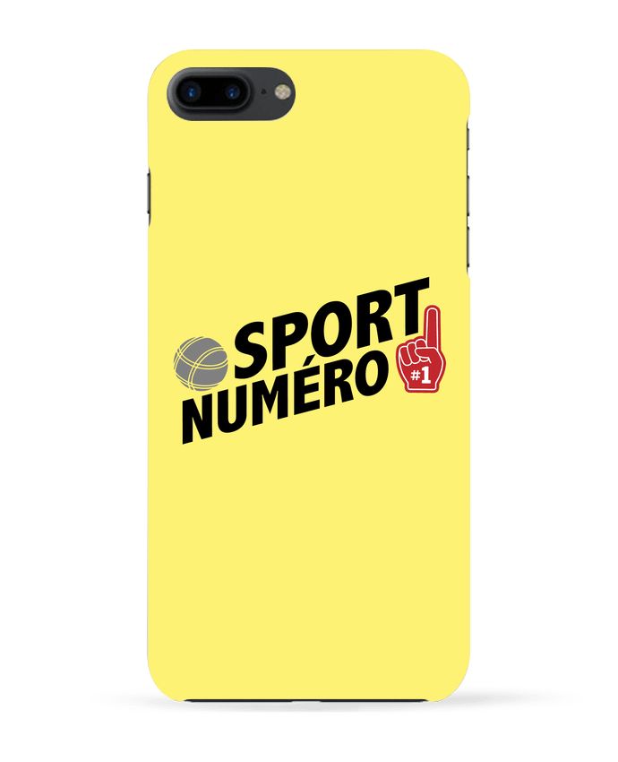 Coque iPhone 7 + Sport numéro 1 Pétanque par tunetoo