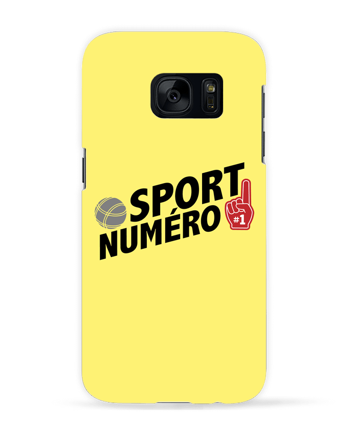 Coque 3D Samsung Galaxy S7  Sport numéro 1 Pétanque par tunetoo