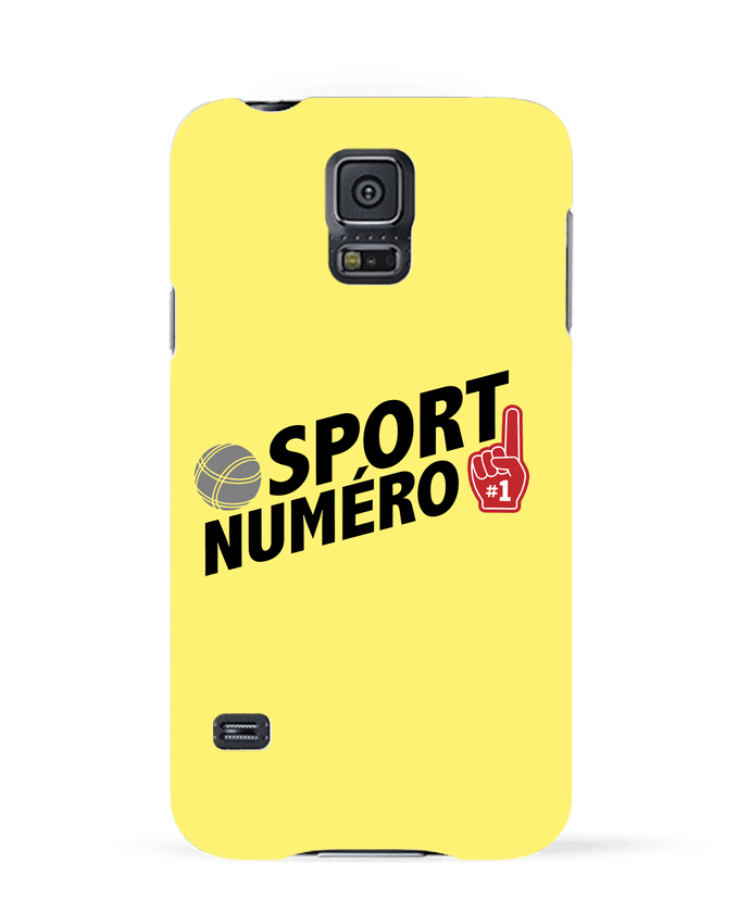 Coque Samsung Galaxy S5 Sport numéro 1 Pétanque par tunetoo