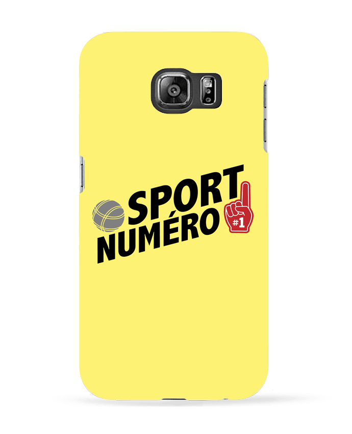 Coque Samsung Galaxy S6 Sport numéro 1 Pétanque - tunetoo