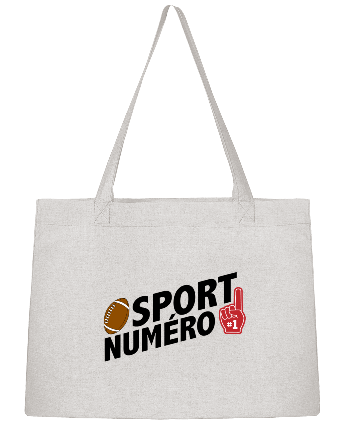 Shopping tote bag Stanley Stella Sport numéro 1 Rugby by tunetoo