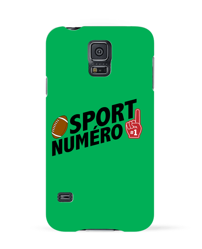 Coque Samsung Galaxy S5 Sport numéro 1 Rugby par tunetoo