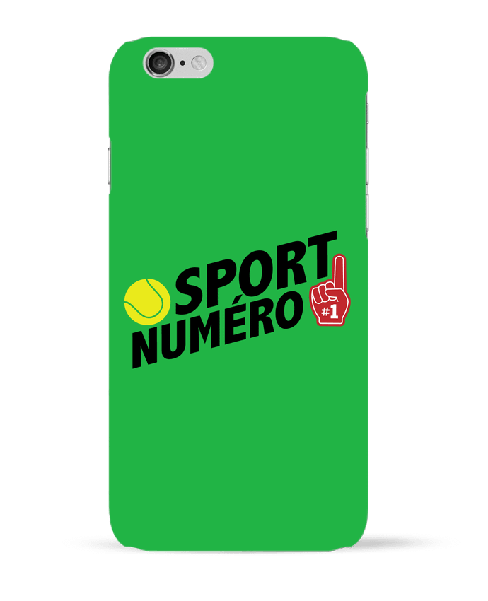 Coque iPhone 6 Sport numéro 1 tennis par tunetoo