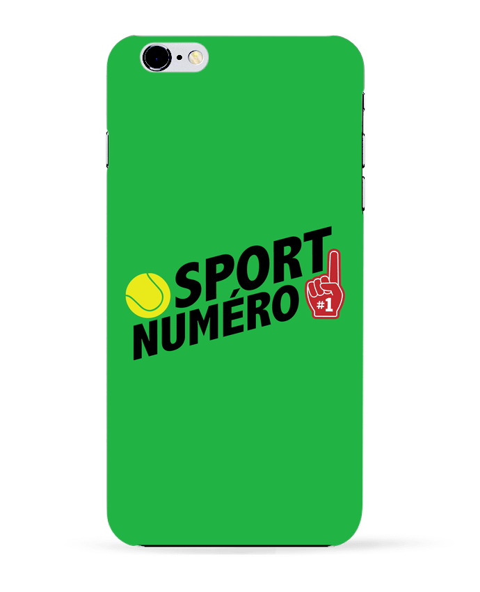 Case 3D iPhone 6+ Sport numéro 1 tennis de tunetoo