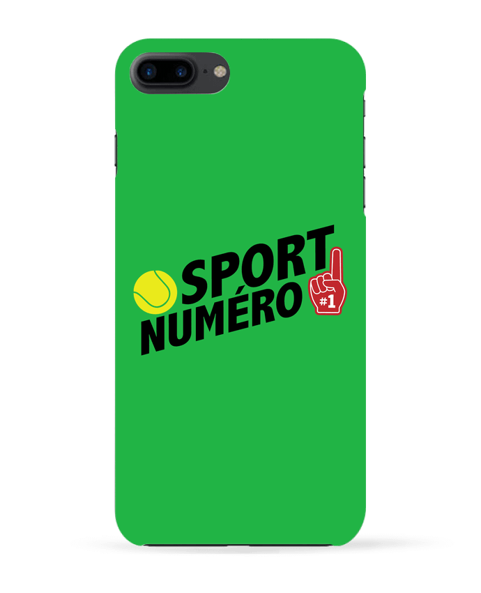 Case 3D iPhone 7+ Sport numéro 1 tennis by tunetoo