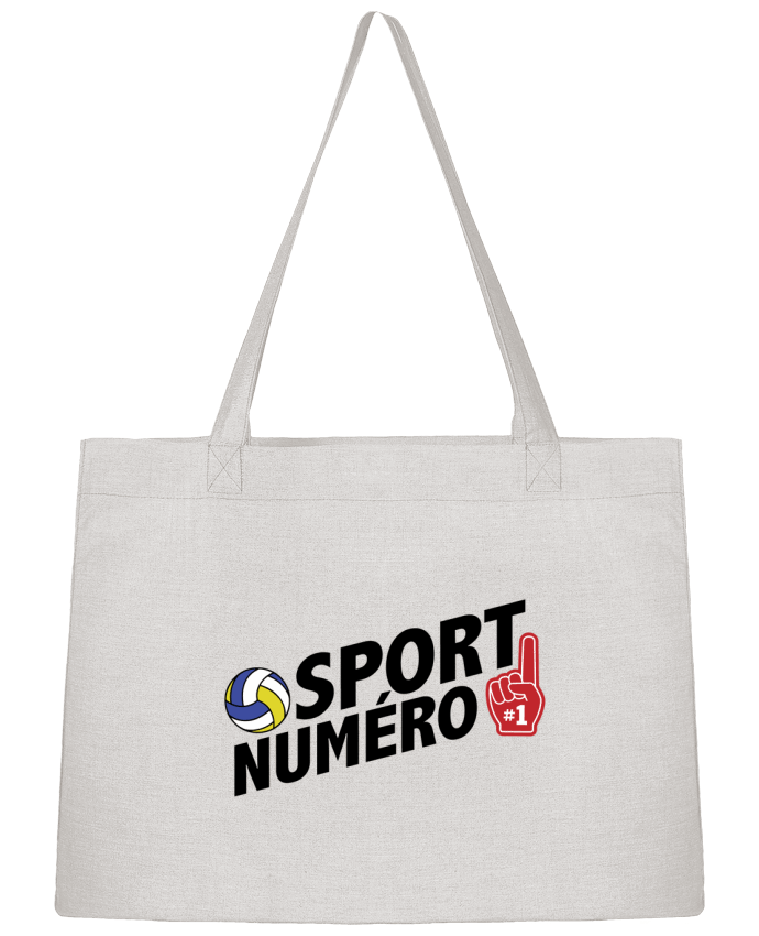Shopping tote bag Stanley Stella Sport numéro 1 Volley by tunetoo