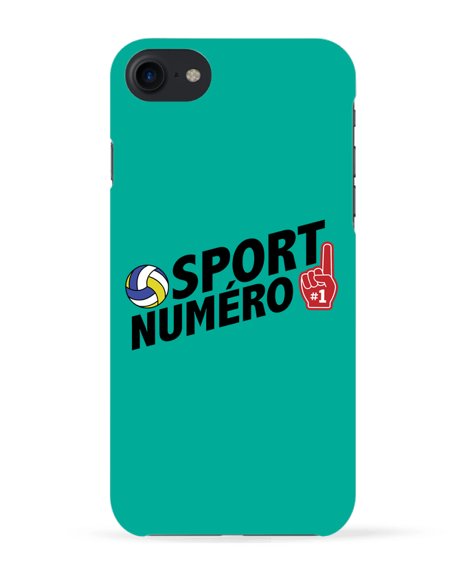 Case 3D iPhone 7 Sport numéro 1 Volley de tunetoo