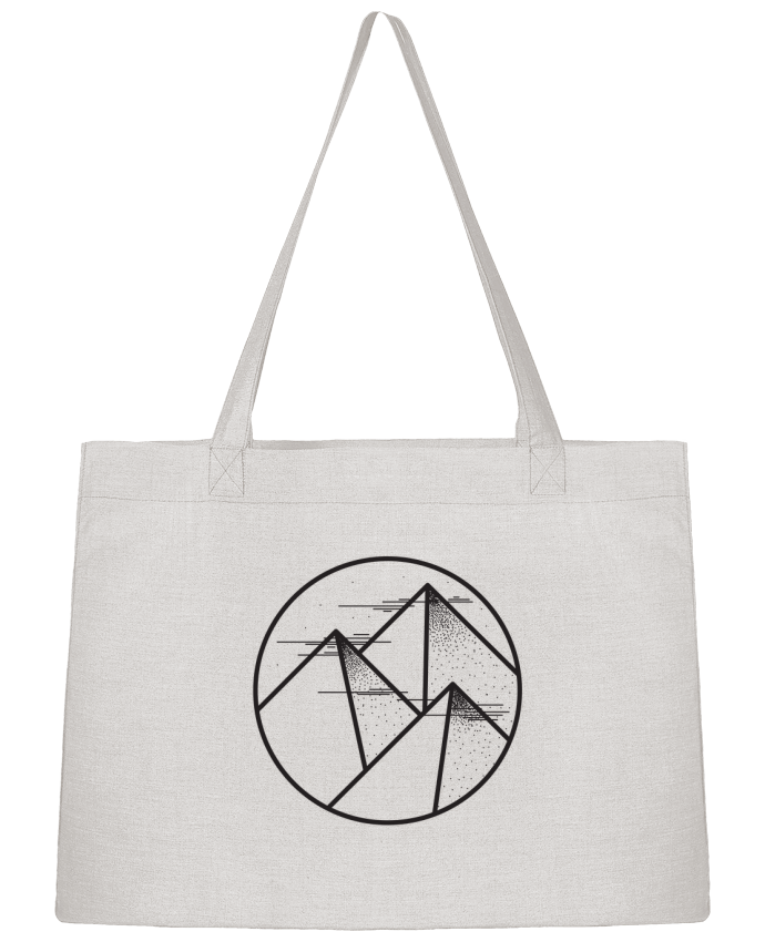 Shopping tote bag Stanley Stella montagne - graphique by /wait-design