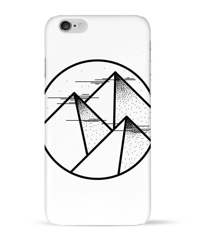 Case 3D iPhone 6 montagne - graphique by /wait-design