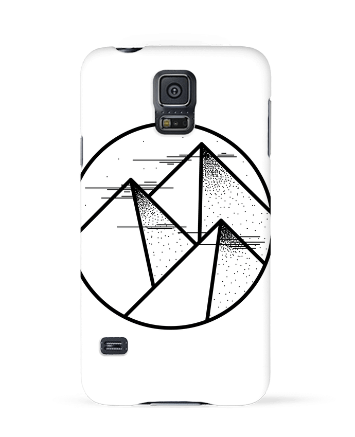 Carcasa Samsung Galaxy S5 montagne - graphique por /wait-design