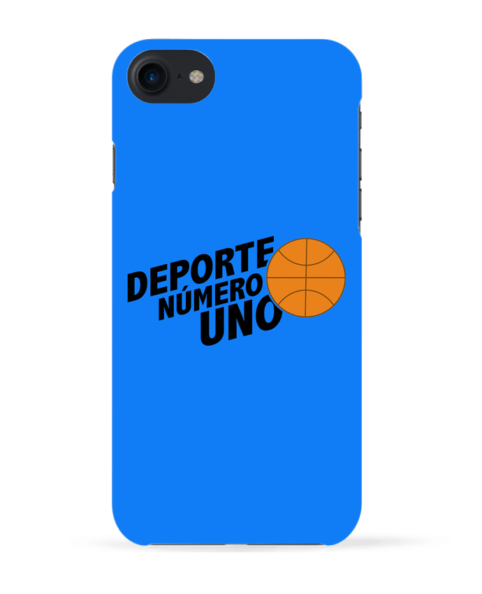 COQUE 3D Iphone 7 Deporte Número Uno Basketball de tunetoo