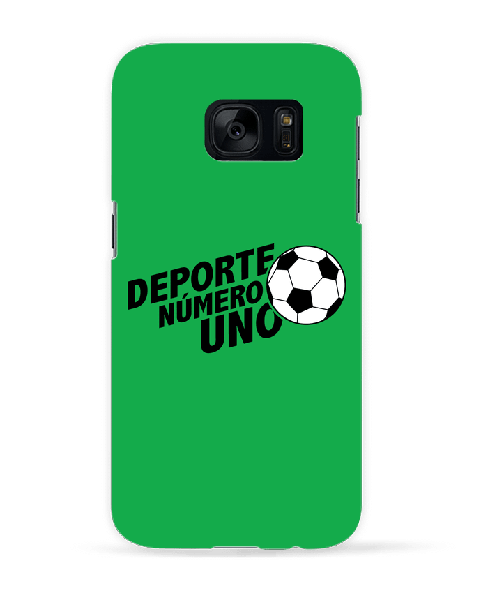 Coque 3D Samsung Galaxy S7  Deporte Número Uno Futbol par tunetoo
