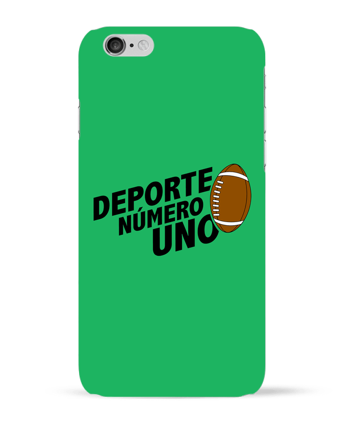 Case 3D iPhone 6 Deporte Número Uno Rugby by tunetoo