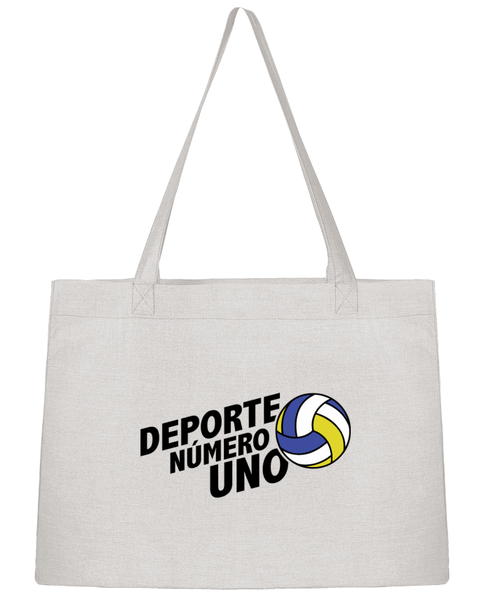 Shopping tote bag Stanley Stella Deporte Número Uno Volleyball by tunetoo