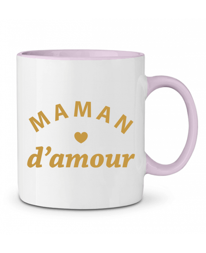 Two-tone Ceramic Mug Maman d'amour arsen