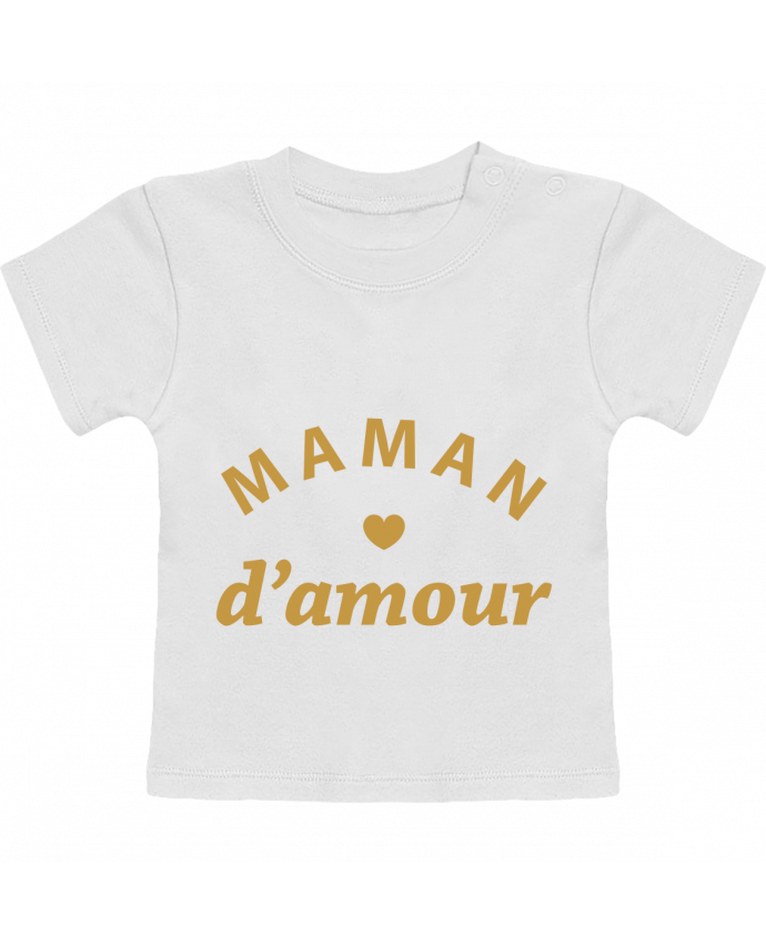 T-shirt bébé Maman d'amour manches courtes du designer arsen
