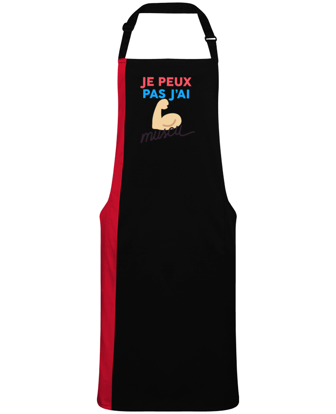 Two-tone long Apron je peux pas j'ai muscu by  Ruuud