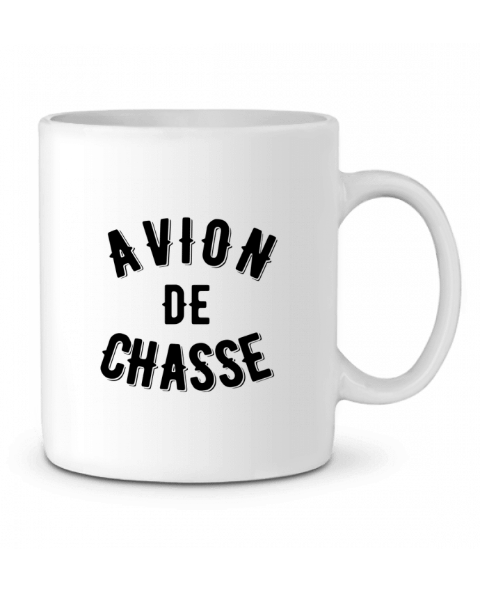 Ceramic Mug Avion de chasse by tunetoo