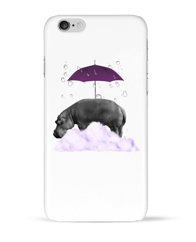 Coque iPhone 6 hippopotame par popysworld