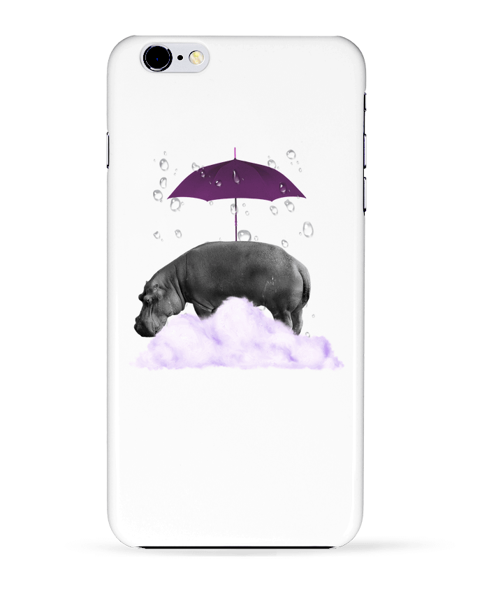 Case 3D iPhone 6+ hippopotame de popysworld