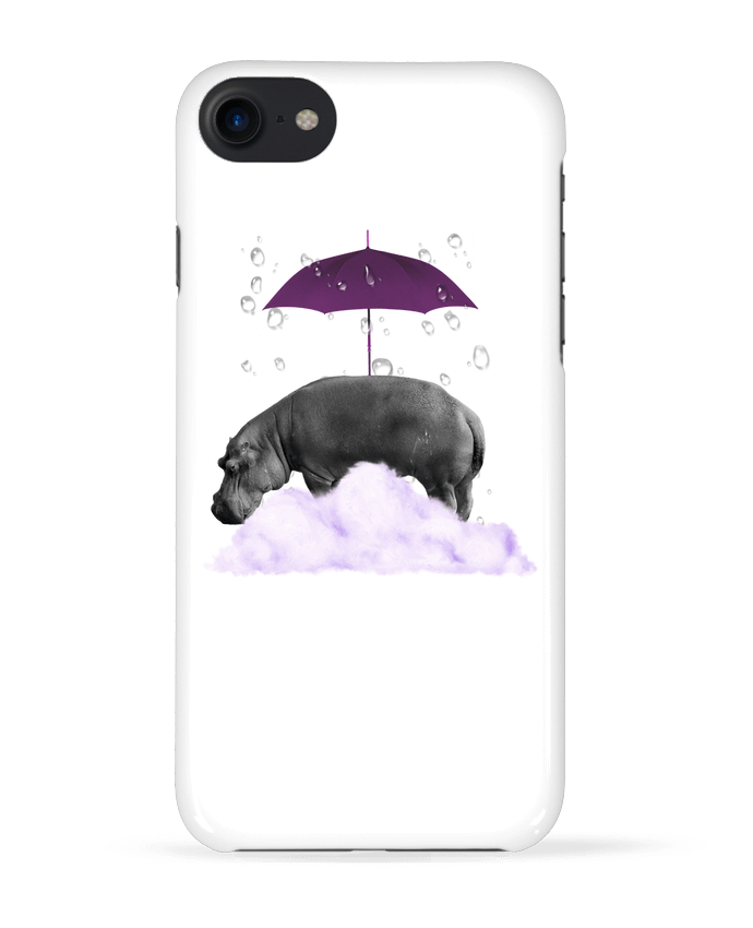 COQUE 3D Iphone 7 hippopotame de popysworld