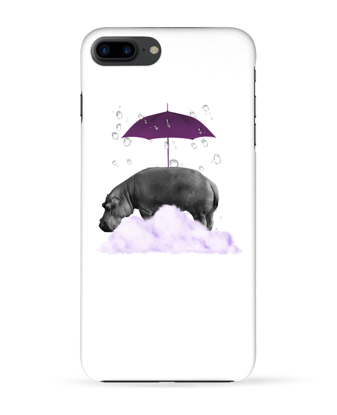 Coque iPhone 7 + hippopotame par popysworld