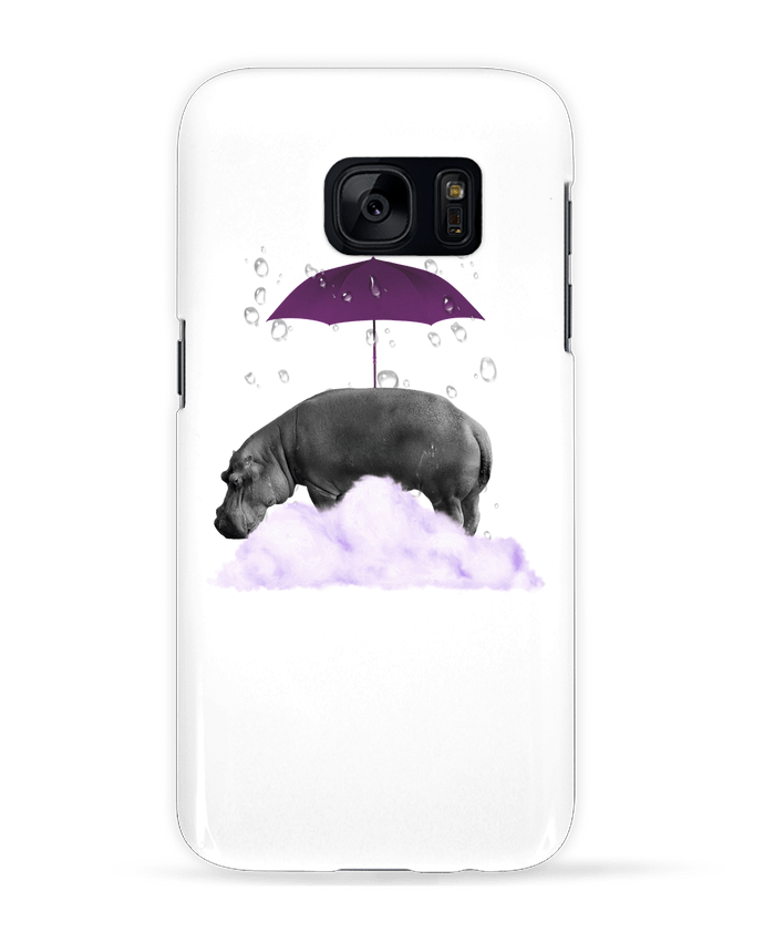 Case 3D Samsung Galaxy S7 hippopotame by popysworld