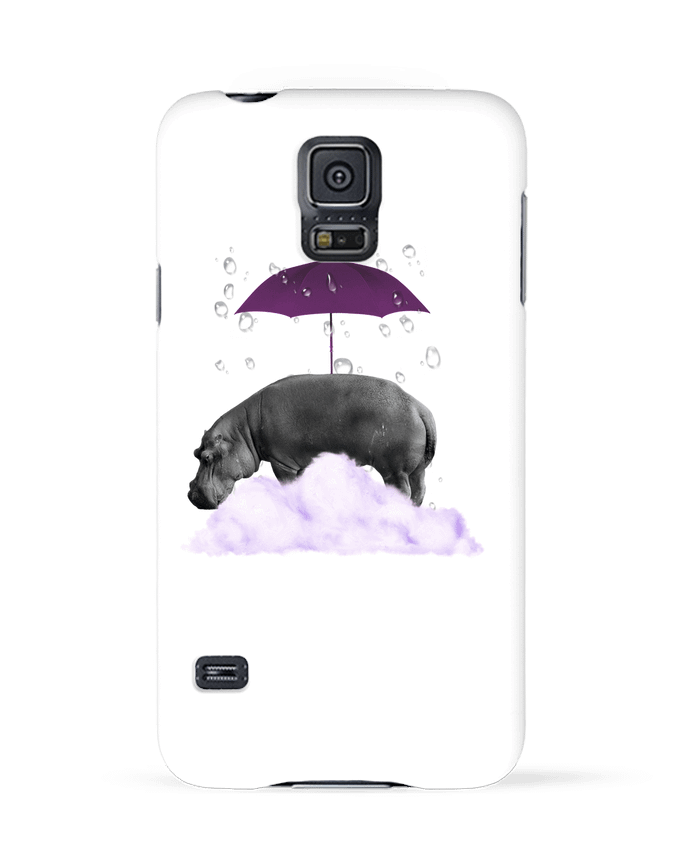 Case 3D Samsung Galaxy S5 hippopotame by popysworld
