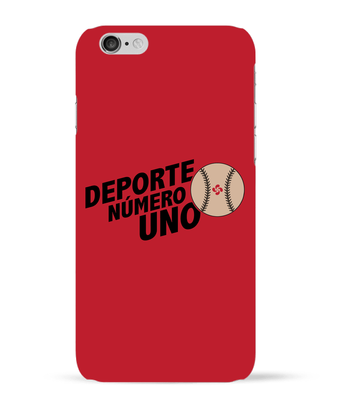 Coque iPhone 6 Deporte Número Uno Pelota par tunetoo