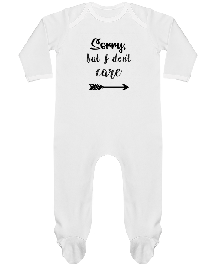 Body Pyjama Bébé Sorry, but I don't care par SwissmadeDesign