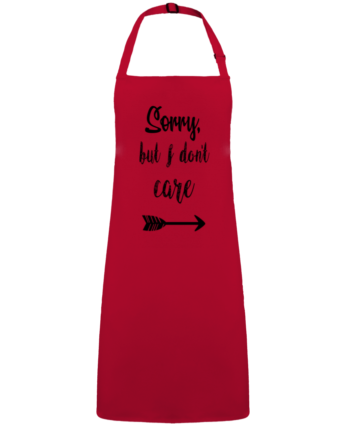 Tablier Sorry, but I don't care par  SwissmadeDesign