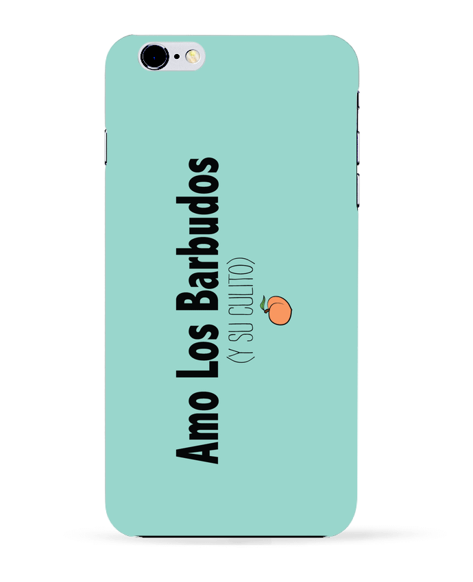 Case 3D iPhone 6+ Amo Los Barbudos de tunetoo