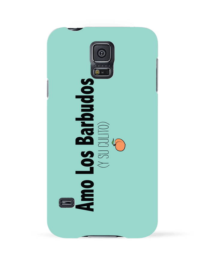 Case 3D Samsung Galaxy S5 Amo Los Barbudos by tunetoo