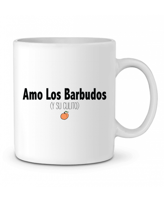 Ceramic Mug Amo Los Barbudos by tunetoo