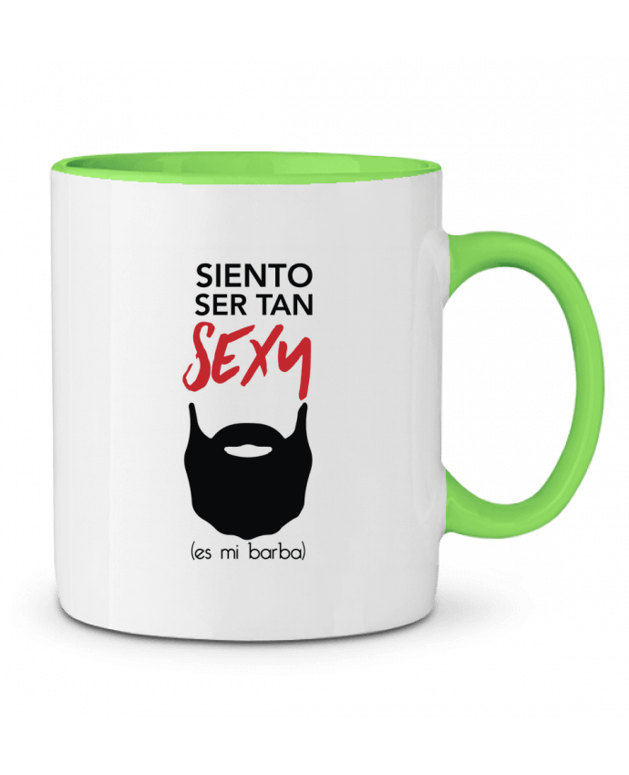 Two-tone Ceramic Mug Siento ser tan sexy tunetoo