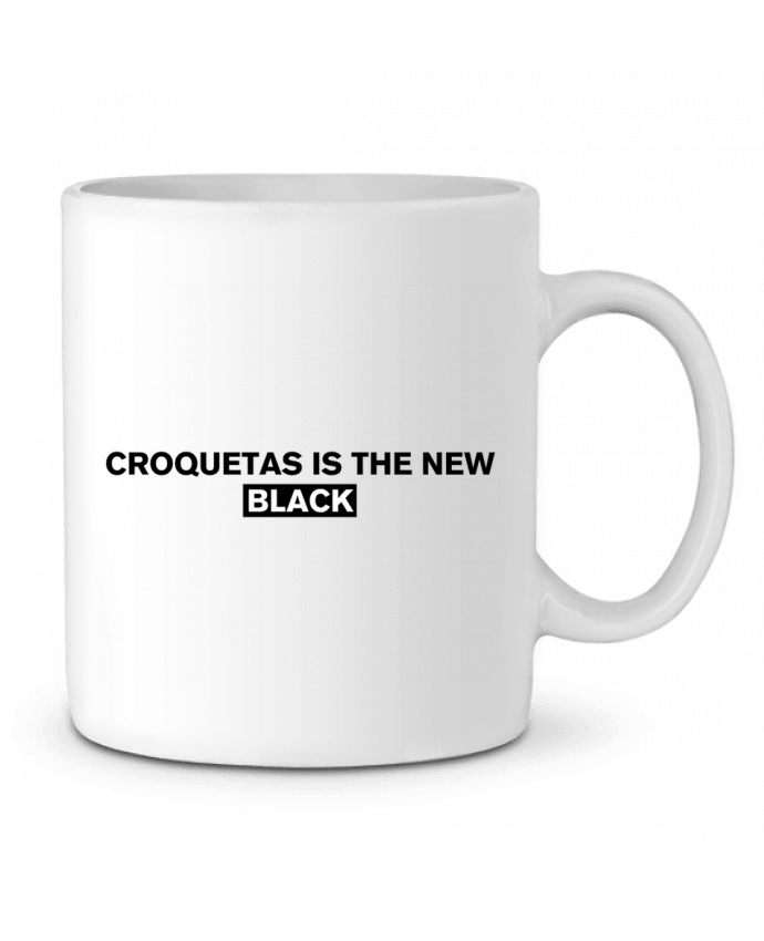 Mug  Croquetas is the new black par tunetoo