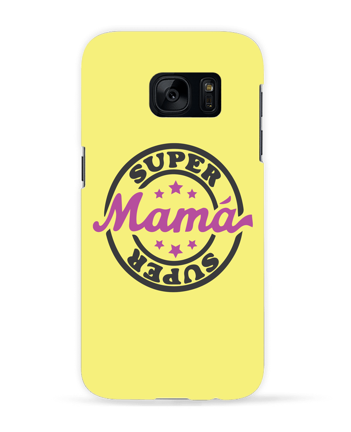 Coque 3D Samsung Galaxy S7  Super Mamá par tunetoo