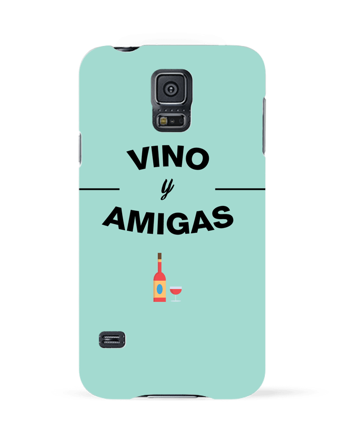 Coque Samsung Galaxy S5 Vino y amigas par tunetoo