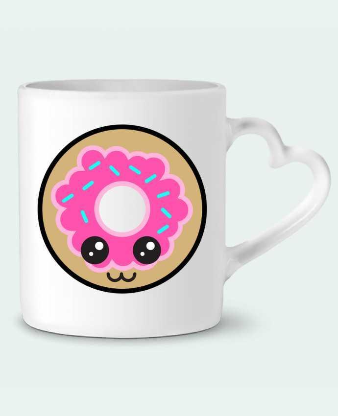 Mug coeur Donut par Anonymous