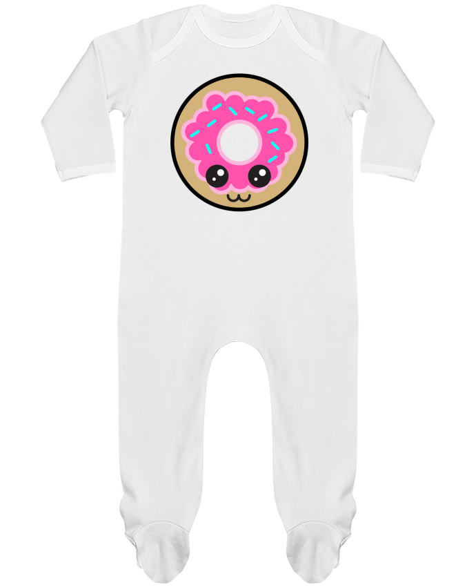 Baby Sleeper long sleeves Contrast Donut by Anonymous