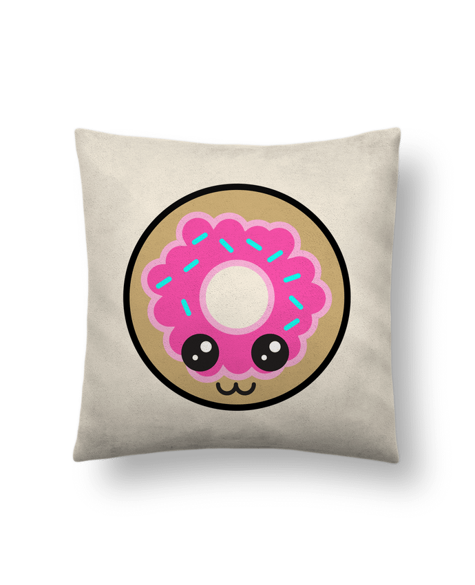 Cushion suede touch 45 x 45 cm Donut by Anonymous