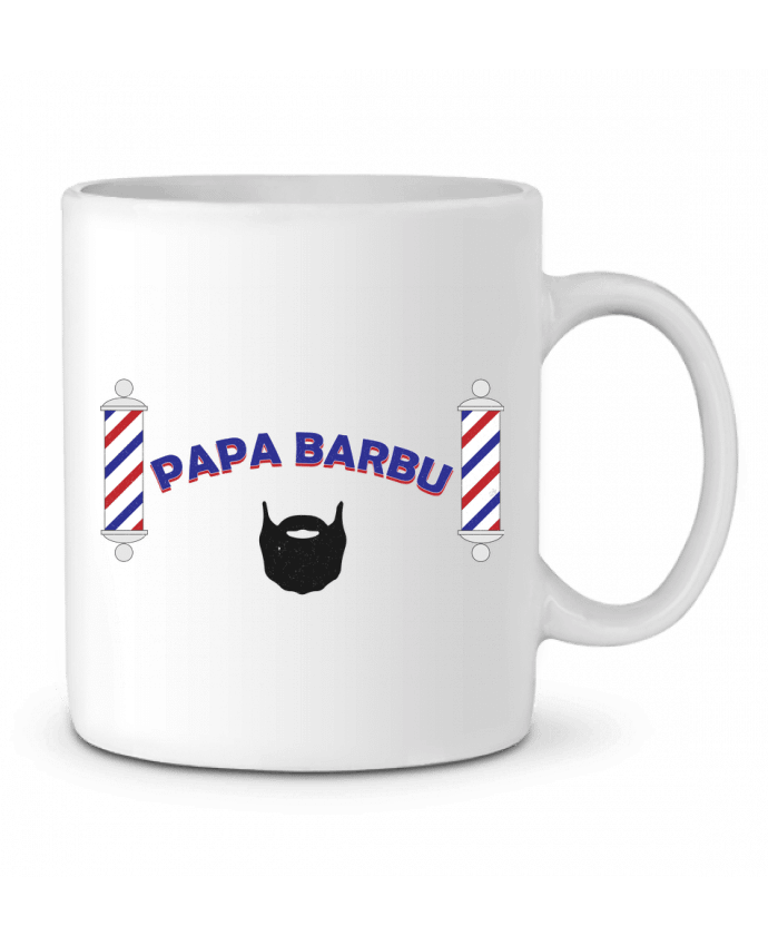 Ceramic Mug Papa barbu by tunetoo